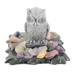 Сувенир "Филин" из мрамолита