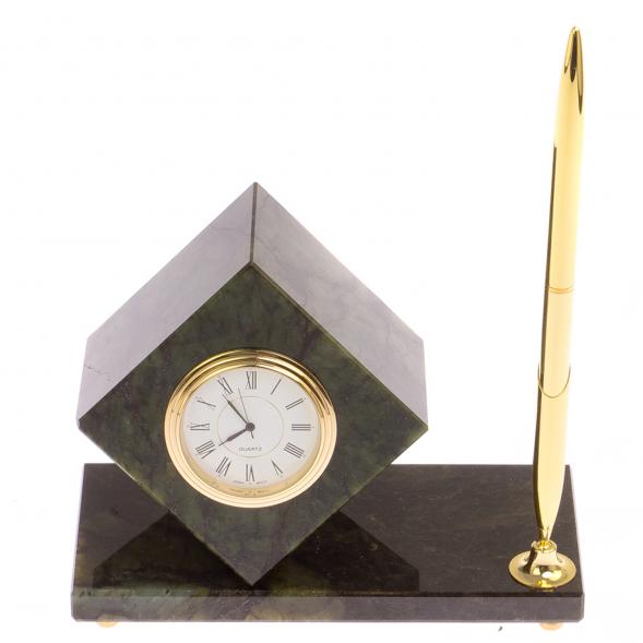 Настольный мини-набор из нефрита &amp;quot;Куб&amp;quot; 124934