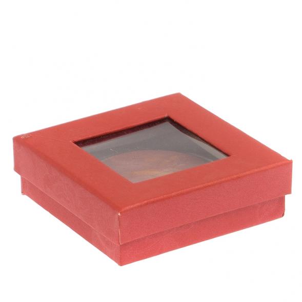 Зеркало круглое из яшмы цвет серебро 125525