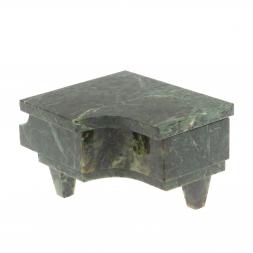 Шкатулка &amp;quot;Рояль&amp;quot; из нефрита 10х14х8 см