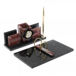 Письменный прибор "Менеджер" камень креноид