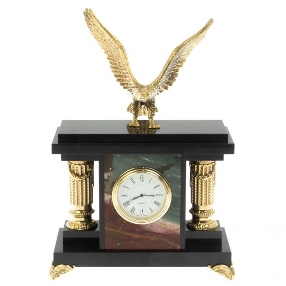 Часы &amp;quot;Орел&amp;quot; из яшмы 129278