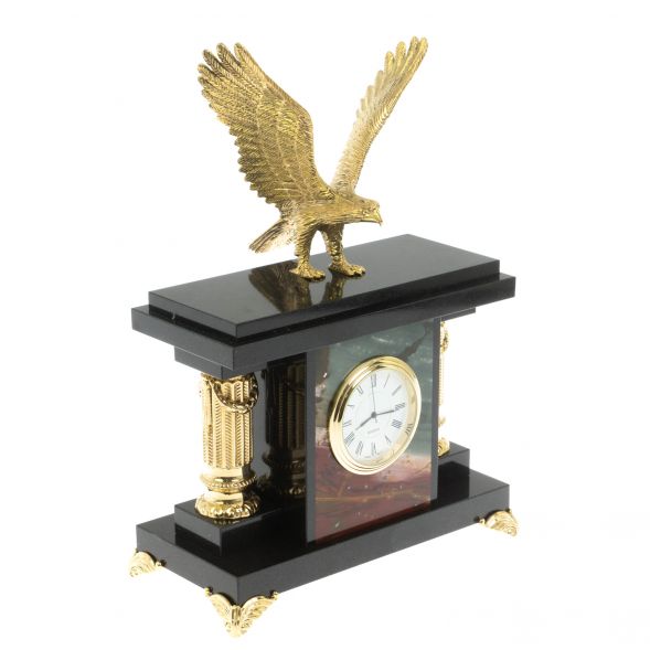 Часы &amp;quot;Орел&amp;quot; из яшмы 129278