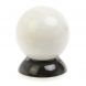 Шар &amp;quot;Антистресс&amp;quot; из белого мрамора и черного змеевика 9,5 см 127277
