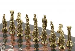 Шахматы &amp;quot;Греко-Римская война&amp;quot; 32х32 см лемезит