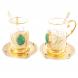 Чайный набор &amp;quot;Малахитовый&amp;quot; на 2 персоны 118750