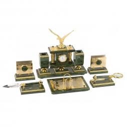 Настольный набор из нефрита &amp;quot;Орел&amp;quot;