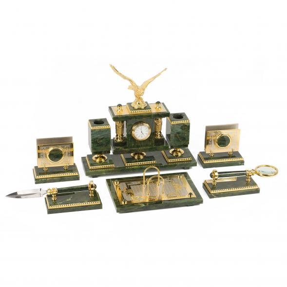 Настольный набор из нефрита &amp;quot;Орел&amp;quot; 118971