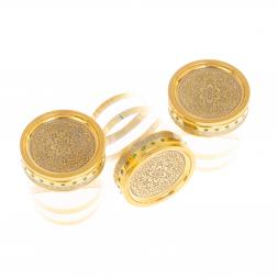 Подарочный набор из трех стопок &amp;quot;Фианит&amp;quot; 80 мл Златоуст