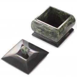 Письменный прибор руководителя из натурального змеевика