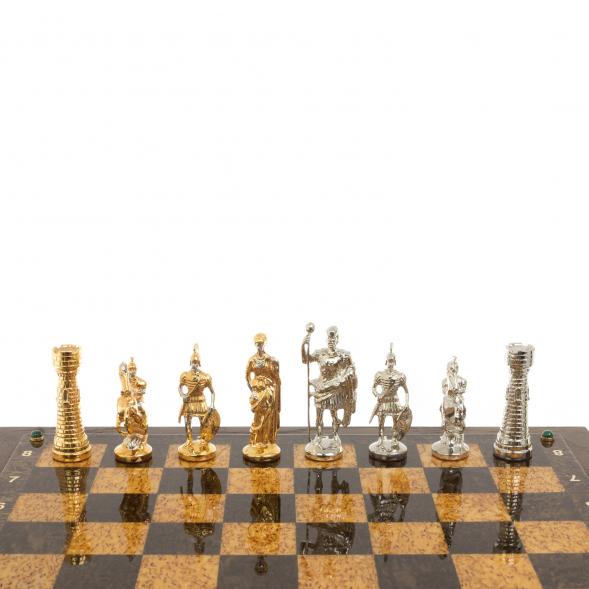 Шахматный ларец &amp;quot;Римские&amp;quot; карельская береза, бук 129755