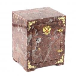 Сейф настольный камень креноид 19х16х23,5 см