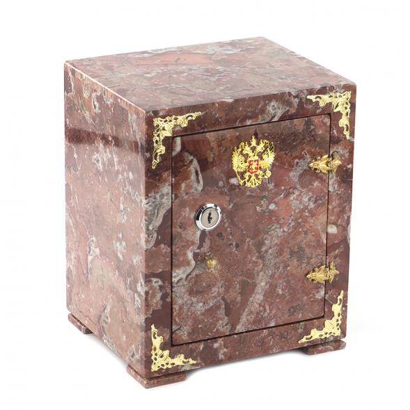 Сейф настольный камень креноид 19х16х23,5 см 119443