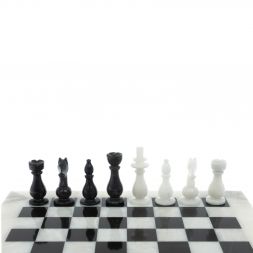 Шахматы &amp;quot;Люкс&amp;quot; из мрамора доска 30х30 см