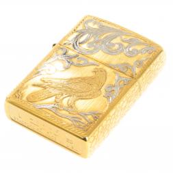 Зажигалка Zippo с гравировкой &amp;quot;Орел&amp;quot; Златоуст