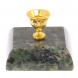 Подсвечник церковный из нефрита 4,5х4,5х3,5 см 126119