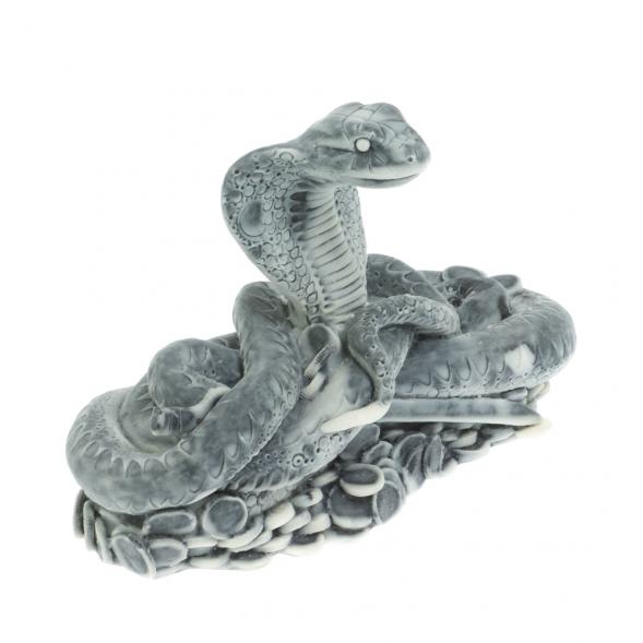Статуэтка «Кобра — Хранительница сокровищ» из мраморной крошки 128141