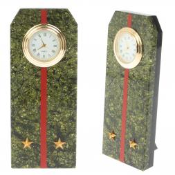 Часы подарочные &amp;quot;Погон лейтенант ВС&amp;quot; серпентинит