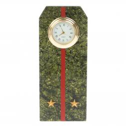 Часы подарочные &amp;quot;Погон лейтенант ВС&amp;quot; серпентинит