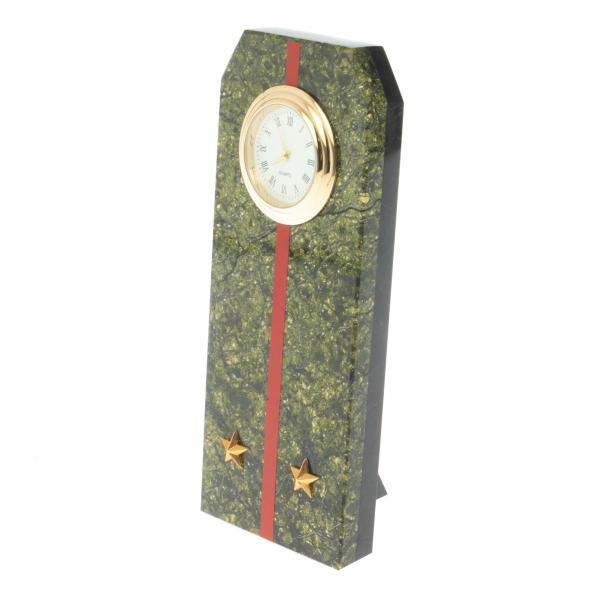 Часы подарочные &amp;quot;Погон лейтенант ВС&amp;quot; серпентинит 128831