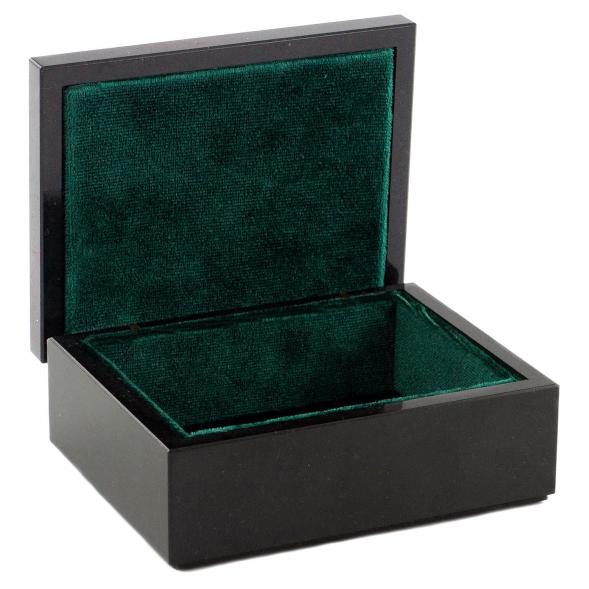 Малахитовая шкатулка из натурального камня &amp;quot;Талисман&amp;quot; 9х7х3,5 см 120479