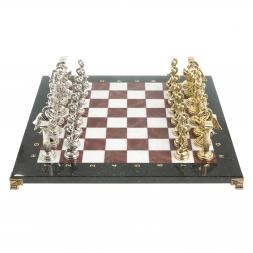 Шахматы &amp;quot;Восточные&amp;quot; доска 40х40 см лемезит мрамор фигуры металл