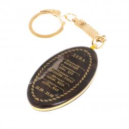 Брелок знак зодиака &amp;quot;Дева&amp;quot; камень обсидиан