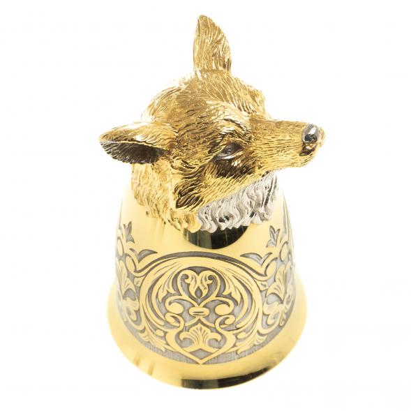 Стопка перевертыш &amp;quot;Лиса&amp;quot; 70 мл Златоуст 123641