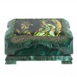 Шкатулка &amp;quot;Хозяйка медной горы&amp;quot; 17х11х8 см