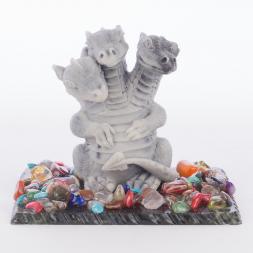 Сувенир "Змей Горыныч" из мрамолита