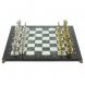 Шахматы &amp;quot;Средневековые рыцари&amp;quot; доска мрамор / змеевик 44х44 см 128462