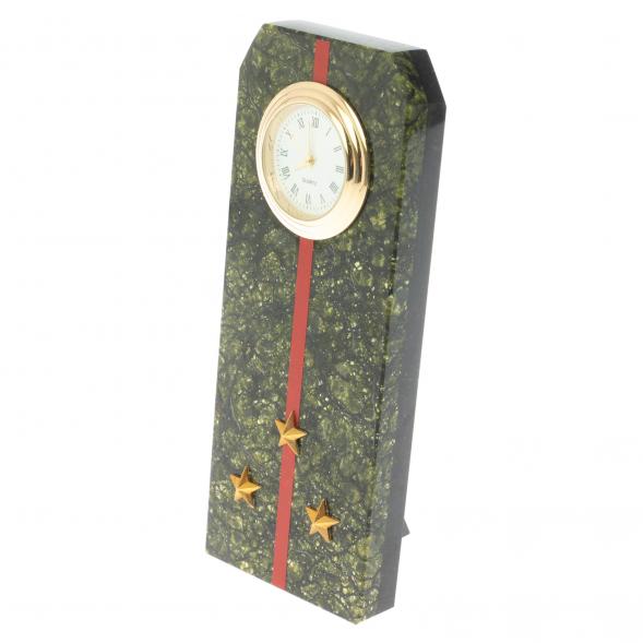 Часы подарочные &amp;quot;Погон старший лейтенант ВС&amp;quot; серпентинит 128832