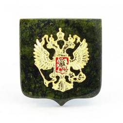 Магнит из змеевика &amp;quot;Герб России&amp;quot;