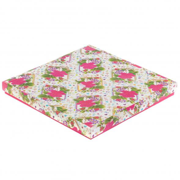 Поднос из оникса с ручками 37х30х2 см (12) 126431