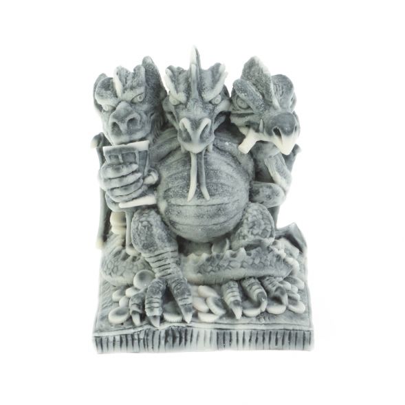 Статуэтка «Змей-Горыныч в кресле (шарж)» из мраморной крошки 128142