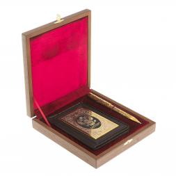 Подарочный набор "Документы" обложка для паспорта и ручка Златоуст