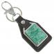 Брелок для ключей с накладкой из амазонита 123452