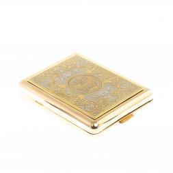 Портсигар с гравюрой &amp;quot;Герб Российской Федерации&amp;quot; Златоуст