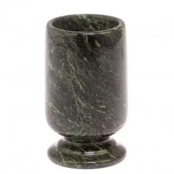 Карандашница из змеевика 6,5х6,5х11,5 см