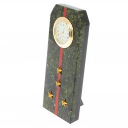 Часы подарочные &amp;quot;Погон капитан ВС&amp;quot; серпентинит