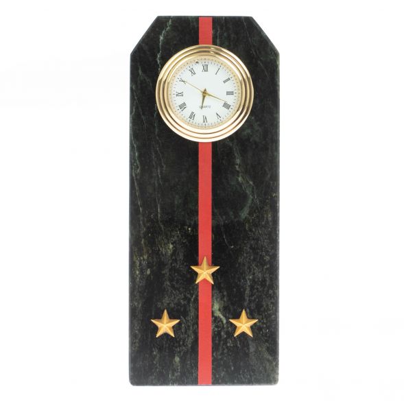 Часы погон &amp;quot;Ст.Лейтенант ВС&amp;quot; шабровский змеевик 129054