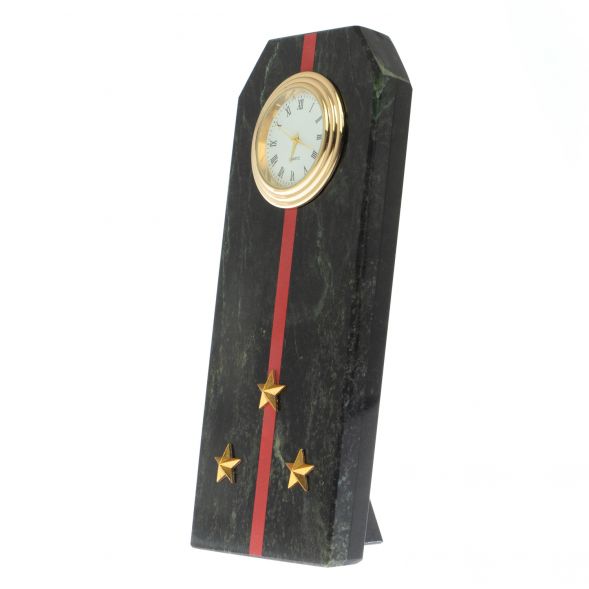 Часы погон &amp;quot;Ст.Лейтенант ВС&amp;quot; шабровский змеевик 129054