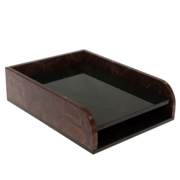 Лоток для бумаг А4 двухъярусный лемезит 129208