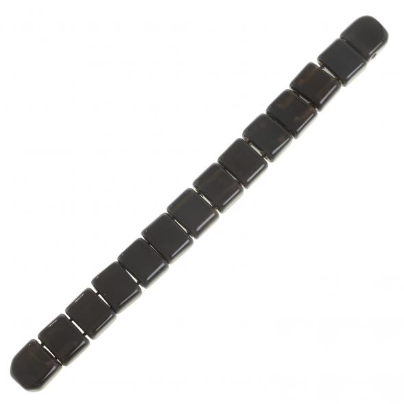 Четки перекидные 14 зерен из черного обсидиана 122973