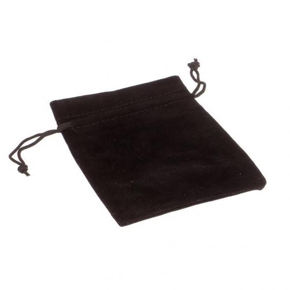 Четки перекидные 14 зерен из черного обсидиана 122973