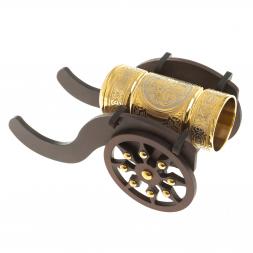 Стопка &amp;quot;Пушка&amp;quot; на подставке лафете Златоуст