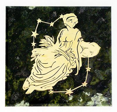 Магнит знак зодиака &amp;quot;Дева&amp;quot; змеевик 116030