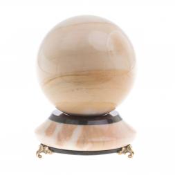 Шар &amp;quot;Антистресс&amp;quot; 10,5 см из газганского мрамора