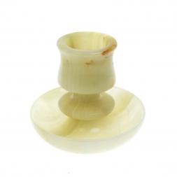 Подсвечник из оникса "Чаша" 7,5х7,5х7,5 см (3)