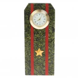 Часы подарочные &amp;quot;Погон майор ВС&amp;quot; серпентинит